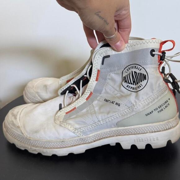 White palladium boots - Picture 3 of 7